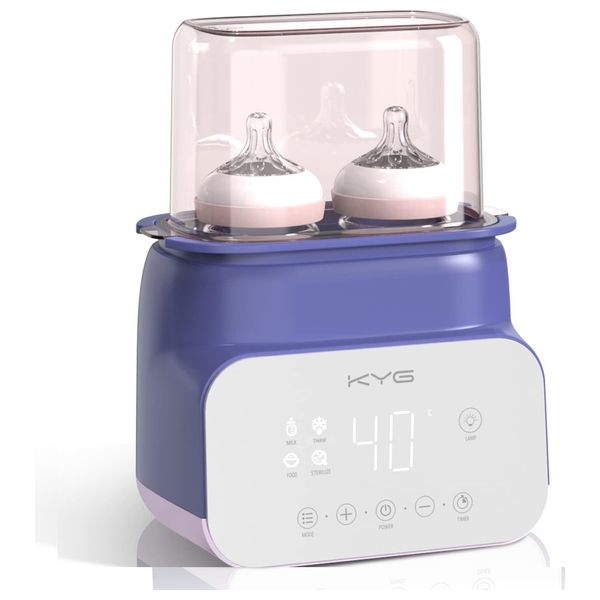  Kyg Bbw-9500d - 6 in 1 Baby Bottle Steam Sterilizer - Blue 