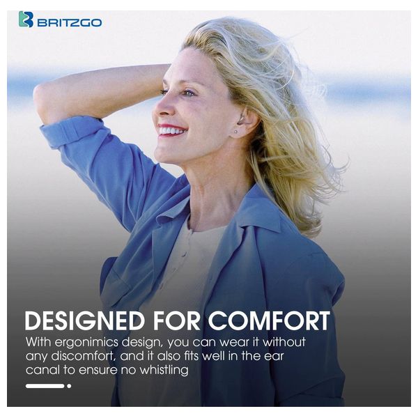 Bretzgo Hearing Aid For Seniors - Gold