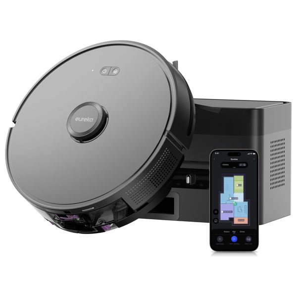  Eureka E6 Plus Robot Vacuum Cleaner - 5000 Pa - 2.5 L - Up to 100 minutes - Black 