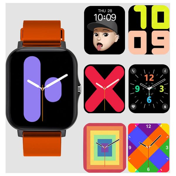  Yamay p8 - Smart Watch - Orange 