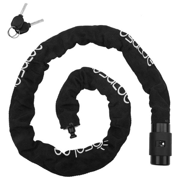 Bicycle Chain Lock With Two Keys - 100cm 