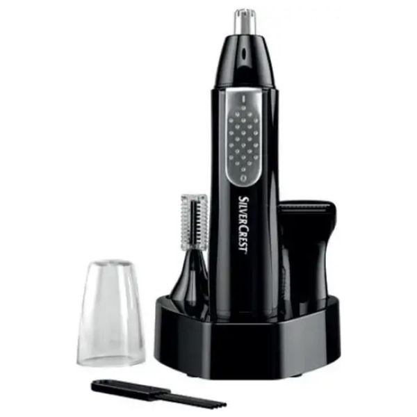  Silver Crest Nose, Ear and Facial Hair Trimmer - Black 