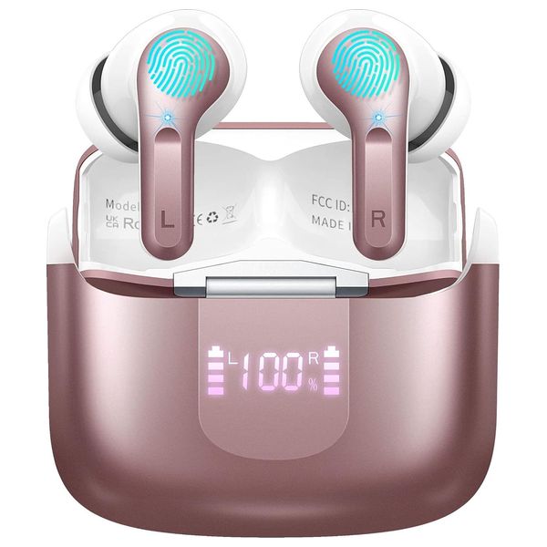  Ordtop I13 - Bluetooth Headphone In Ear - Pink 