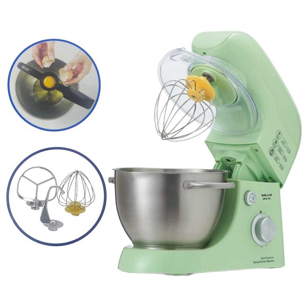  Milux MPM-300 - Bowl Mixer - Green 