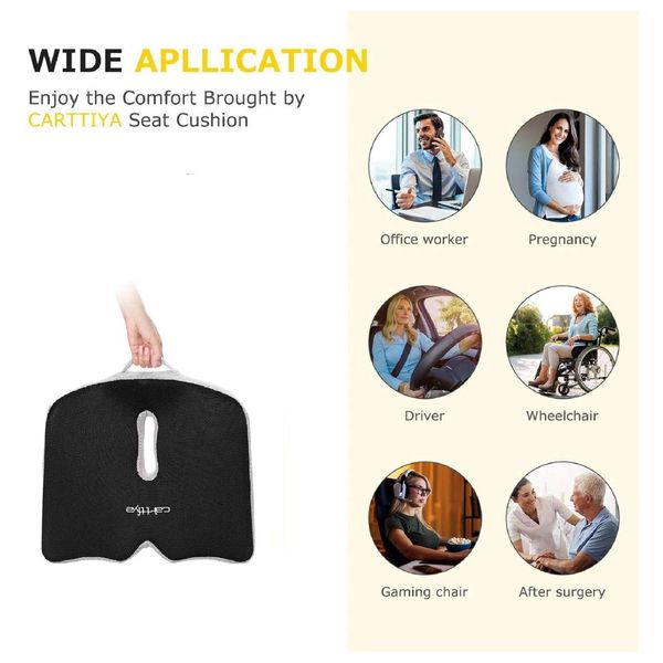  وسادة مقعد كارتيا كبيرة - ابيض 