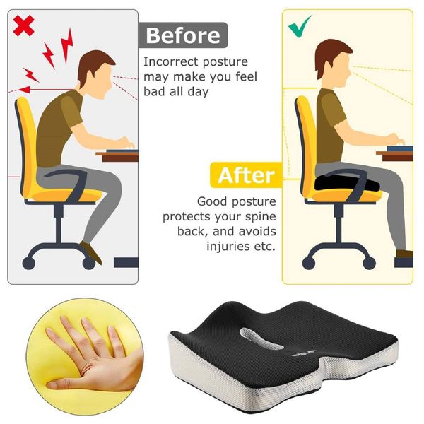  وسادة مقعد كارتيا كبيرة - ابيض 