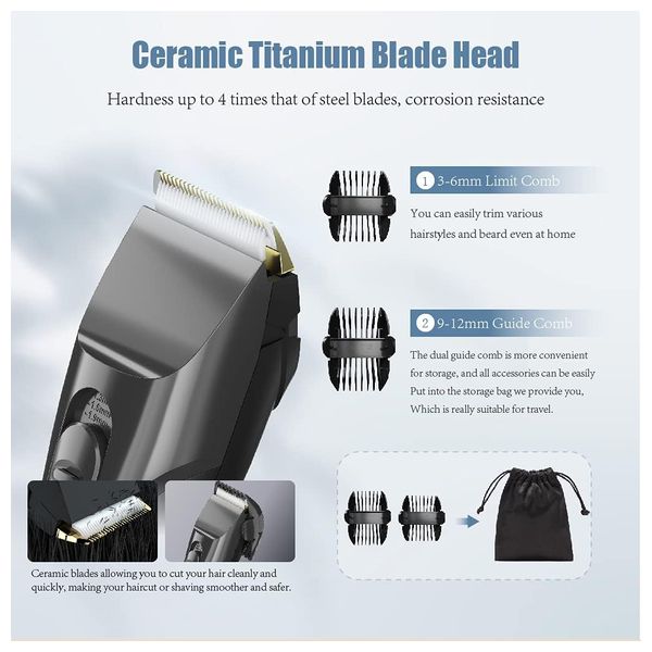  ماكنة حلاقة موزي - yg1921 - اسود 