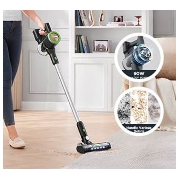 Eureka AK7 - Cordless Vacuum Cleaner - 0.6 L - 300 W - Green