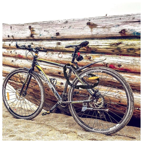 Bicycle Chain Lock With Two Keys - 100cm