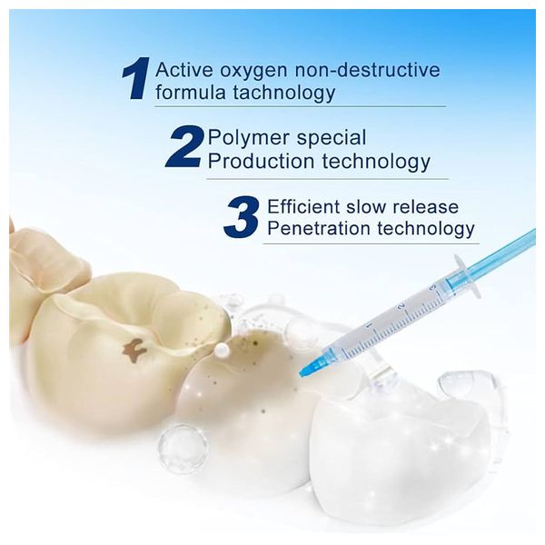  Venice Teeth Whitening Gel Set 35% Carbamide Peroxide - 10 pieces 