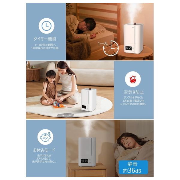  GEKETY LP-2305 - Air Purifier - White 