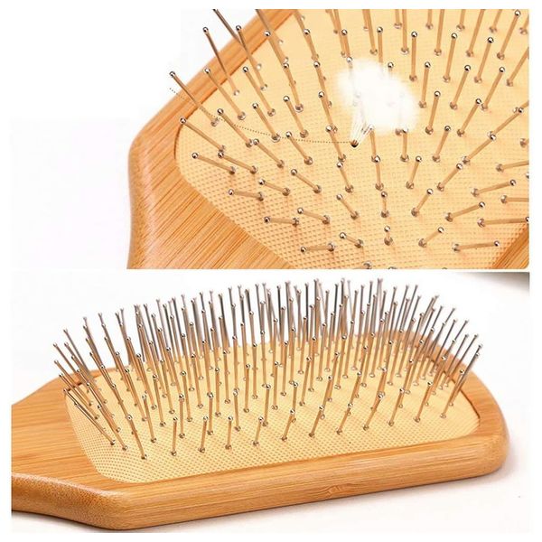  brus-3234y - wooden hair brush 