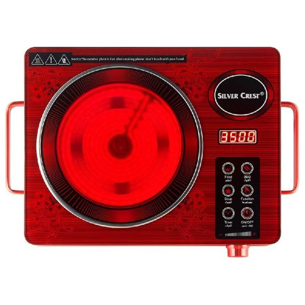  طباخ سلفر كرست ليزري - 1 مشعل - Sc-8039 - احمر 