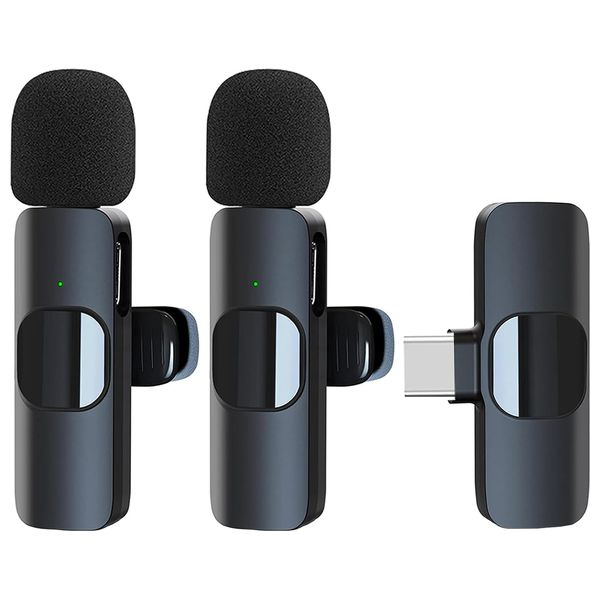  Ksg k8 - Wireless Lavalier Microphone - 2 Pack 