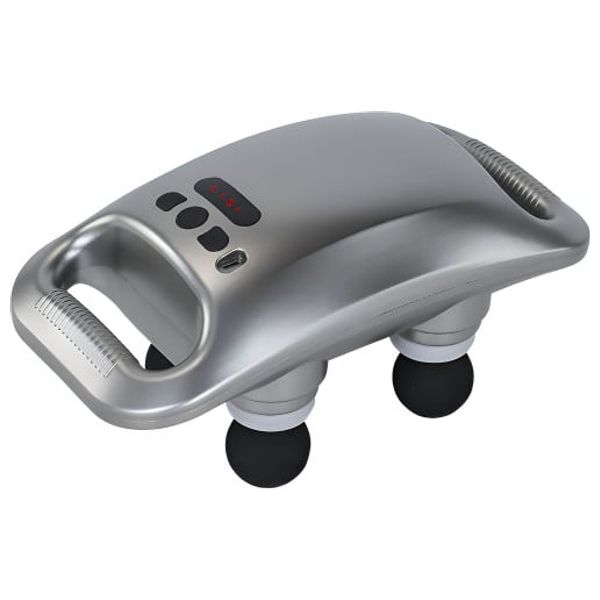  CJVIUS ybz-006 - Four-Head Massager Deep Relaxation - Grey 