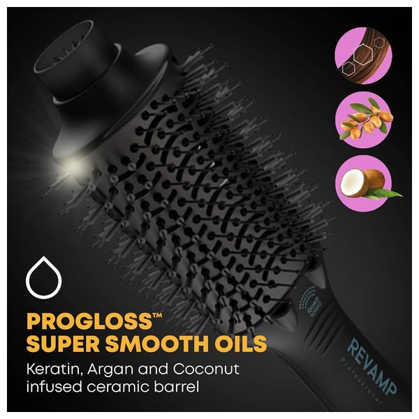  فرشاة شعر ريفامب - DR-2000 - اسود 