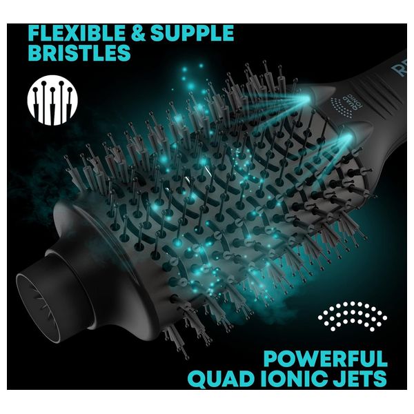  فرشاة شعر ريفامب - DR-2000 - اسود 