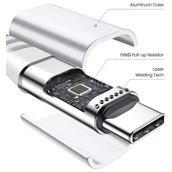  Aioneus try-5555 - Cable USB To USB-C - 2m - 2 pieces 