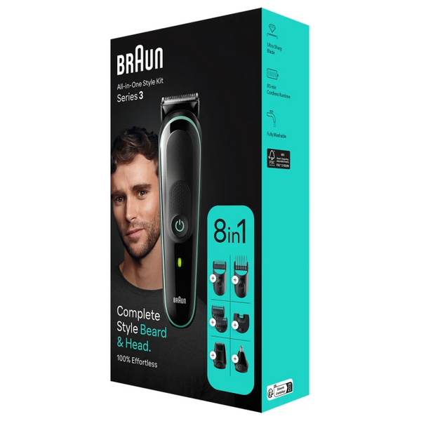  Braun MGK3441 - Beard Trimmer - Black 