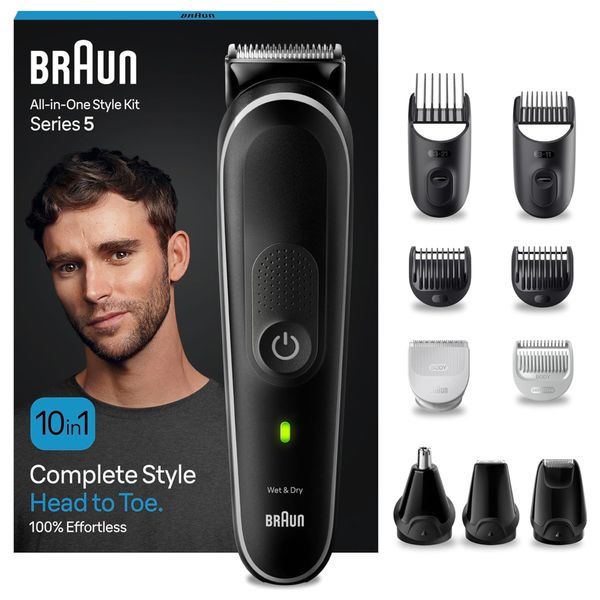  Braun MGK5440 - Beard Trimmer - Black 