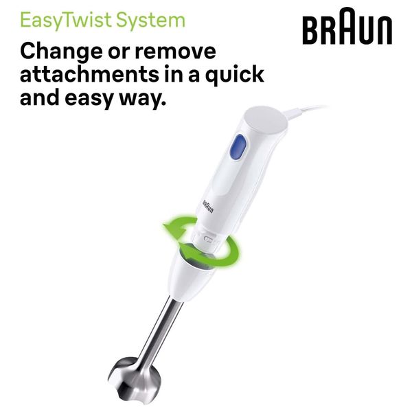  Braun MQ10-201M - Hand Blender - 450W - White 