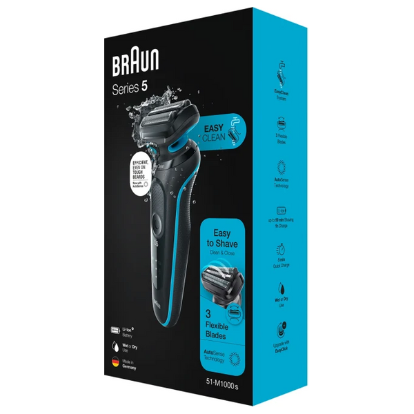  Braun 51-M1000S - Beard Trimmer - Mint 