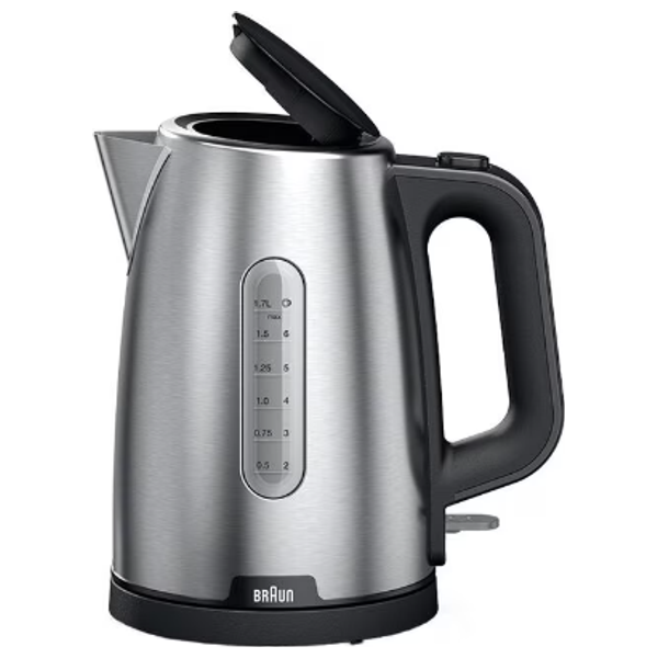  Braun WK-1500 - Kettle - 1.7L - 2200W - Silver 