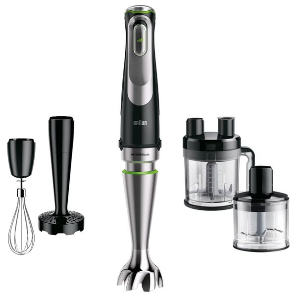  Braun MQ9187XLI - Hand Blender - 1200 W - Silver 