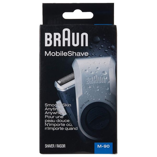  Braun M-90DKBLU/SILV - Beard Trimmer - Silver 