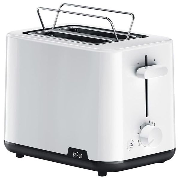  Braun HT-1010 - Toaster - White 