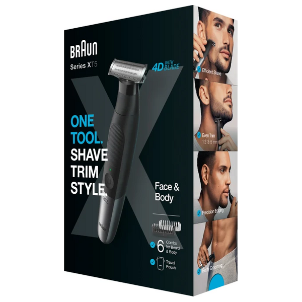  Braun XT5200 - Beard Trimmer - Black 