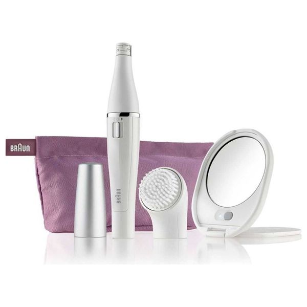  Braun SE830 - Facial Epilator - Silver/White 
