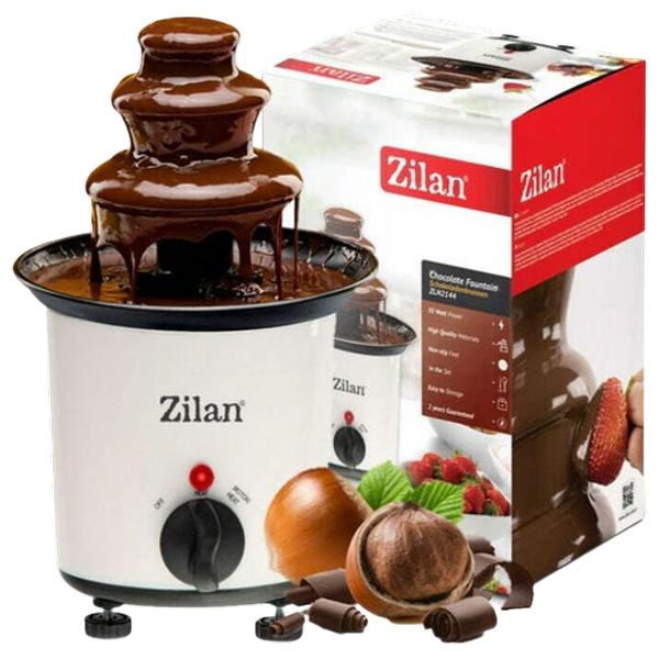 Zilan zln2144 - Chocolate Fountain - White