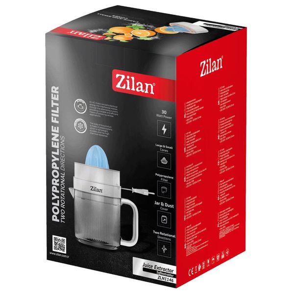  عصارة فواكه زيلان - ZLN1146 - 800 واط - ابيض 