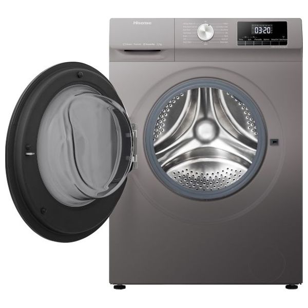  Hisense WFQA1214EVJMT - 12Kg - 1400RPM - Front Loading Washing Machine - Titanium Grey 