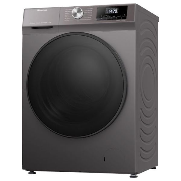  Hisense WFQA1214EVJMT - 12Kg - 1400RPM - Front Loading Washing Machine - Titanium Grey 