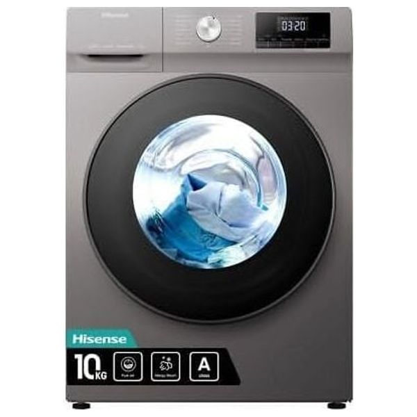  غسالة هايسنس فتحة امامية - 10 كغم - 1400 دورة بالدقيقة - WFQA1014EVJMT - رمادي 