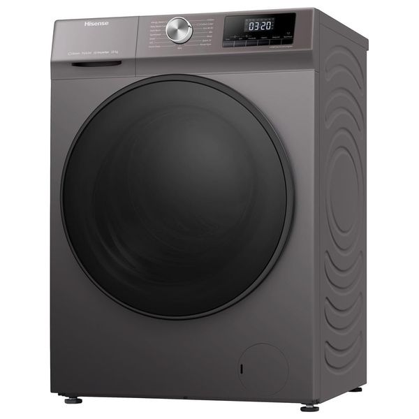  غسالة هايسنس فتحة امامية - 10 كغم - 1400 دورة بالدقيقة - WFQA1014EVJMT - رمادي 