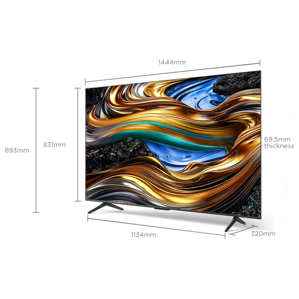  شاشة تي سي ال 65-انج فئة P755 - سمارت - 4K - DLED  - إصدار 2024 - 120هيرتز DLG 