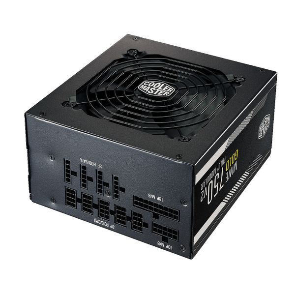  Cooler Master MWEGold 750 V2 Full Modular - Full Power Supply Unit - Black 