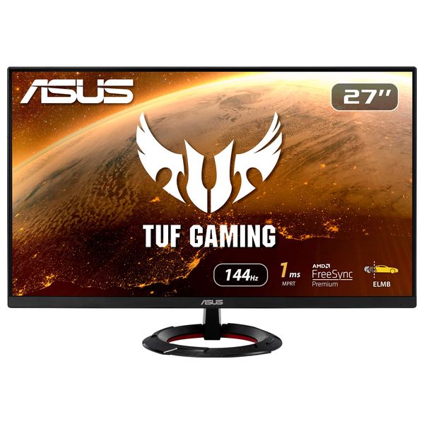  Asus 27-Inch VG279Q1R-Series - Flat Monitor - 144Hz - 1ms Response Time - FHD 