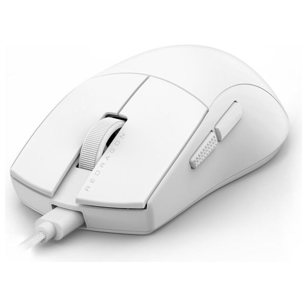 Logitech M724 - Wired Gaming Mouse - Optical sensor - Up to 12400 DPI - White