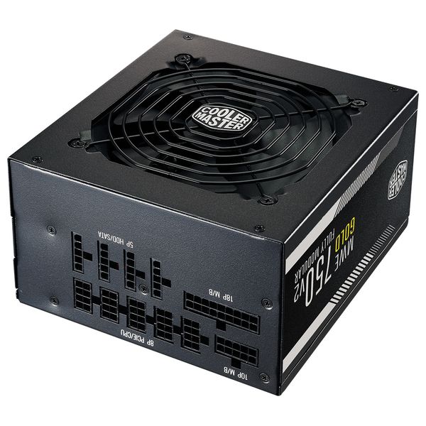  Cooler Master MWE Gold 750 V2 Full Modular - Power Supply - Black 