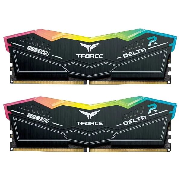  T-Force Delta DDR5 Memory - 16GB Capacity (2x8GB) - 6000MHz Speed ​​CL38 - XMP 3.0 and EXPO Support 
