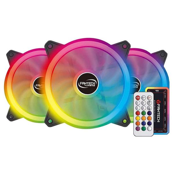  مجموعة مروحة كمبيوتر فانتيك - 301 TURBINE ARGB 3in1 