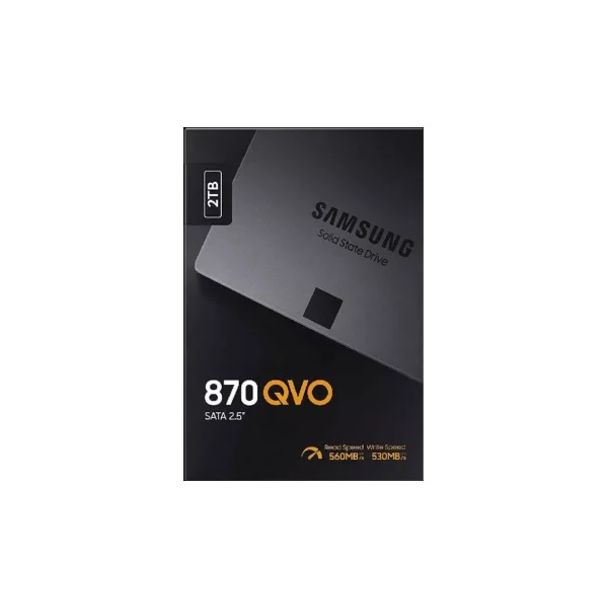  Samsung 870QVOSATAIII - 2TB - Internal SSD Hard Drive - Gray 