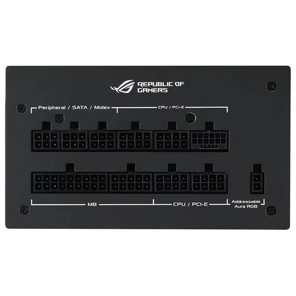  Asus ROG strix 750w gold aura edition - Power Supply - Black 