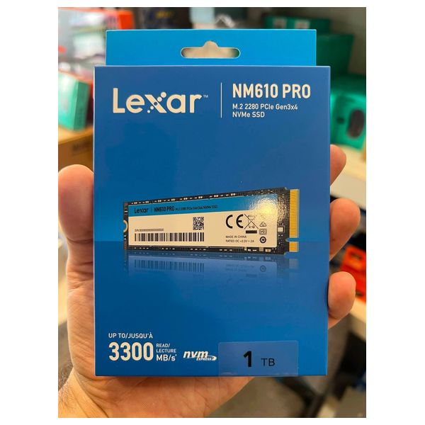  Lexar NM610PRO - Internal SSD - 1TB Capacity 