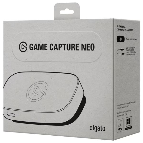  Elgato Game Capture Neo - Gray 