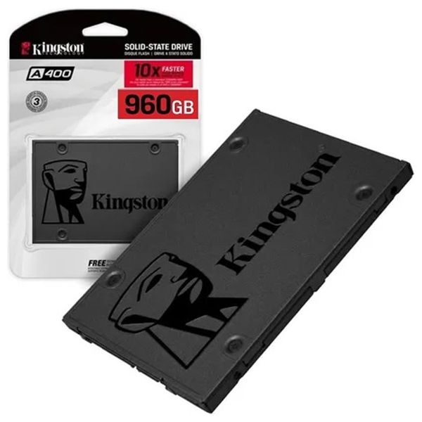  تخزين سريع للألعاب والبرامج من كينغستون - A400 SSD - بحجم 960 كيكابايت 